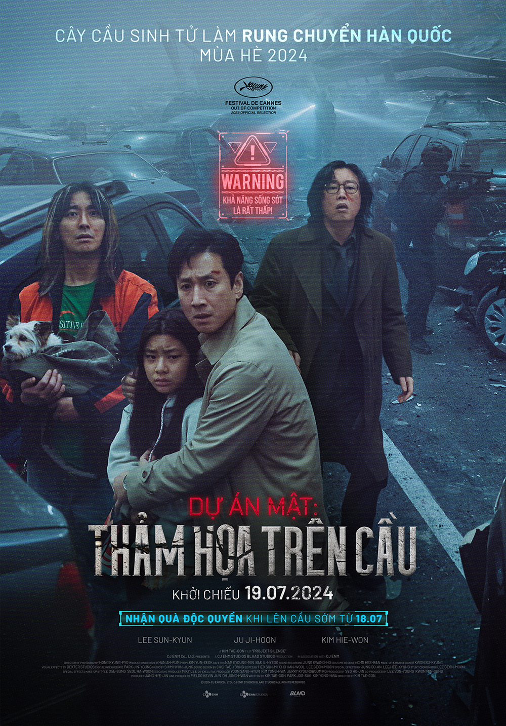 poster phim dự án mật: thảm họa trên cầu