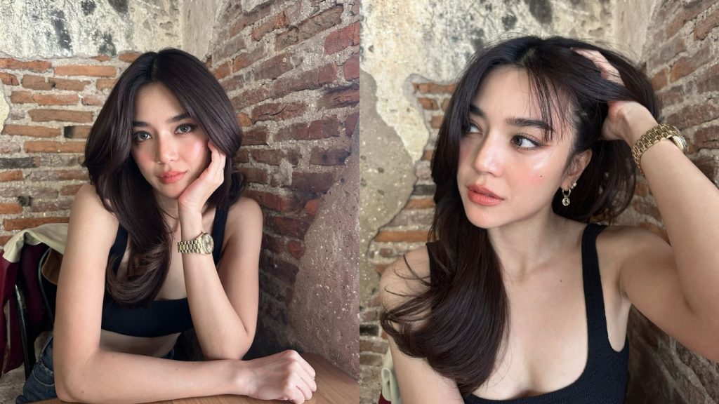 trang điểm kiểu Thái - diễn viên Prang Kannarun trang điểm má ửng hồng
