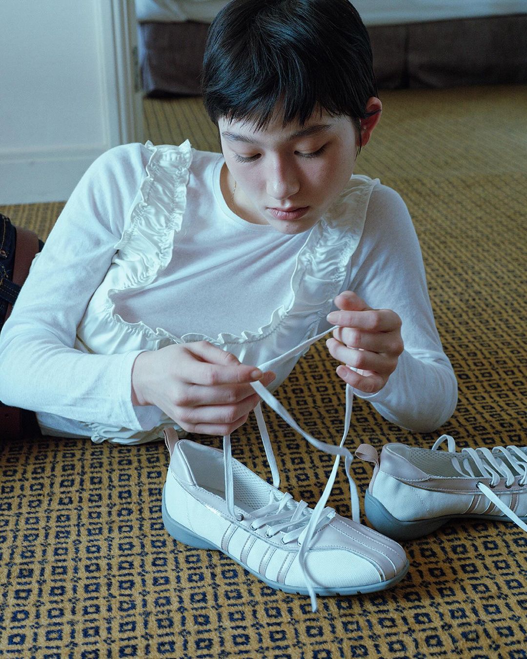 giày thể thao ballet sneakers