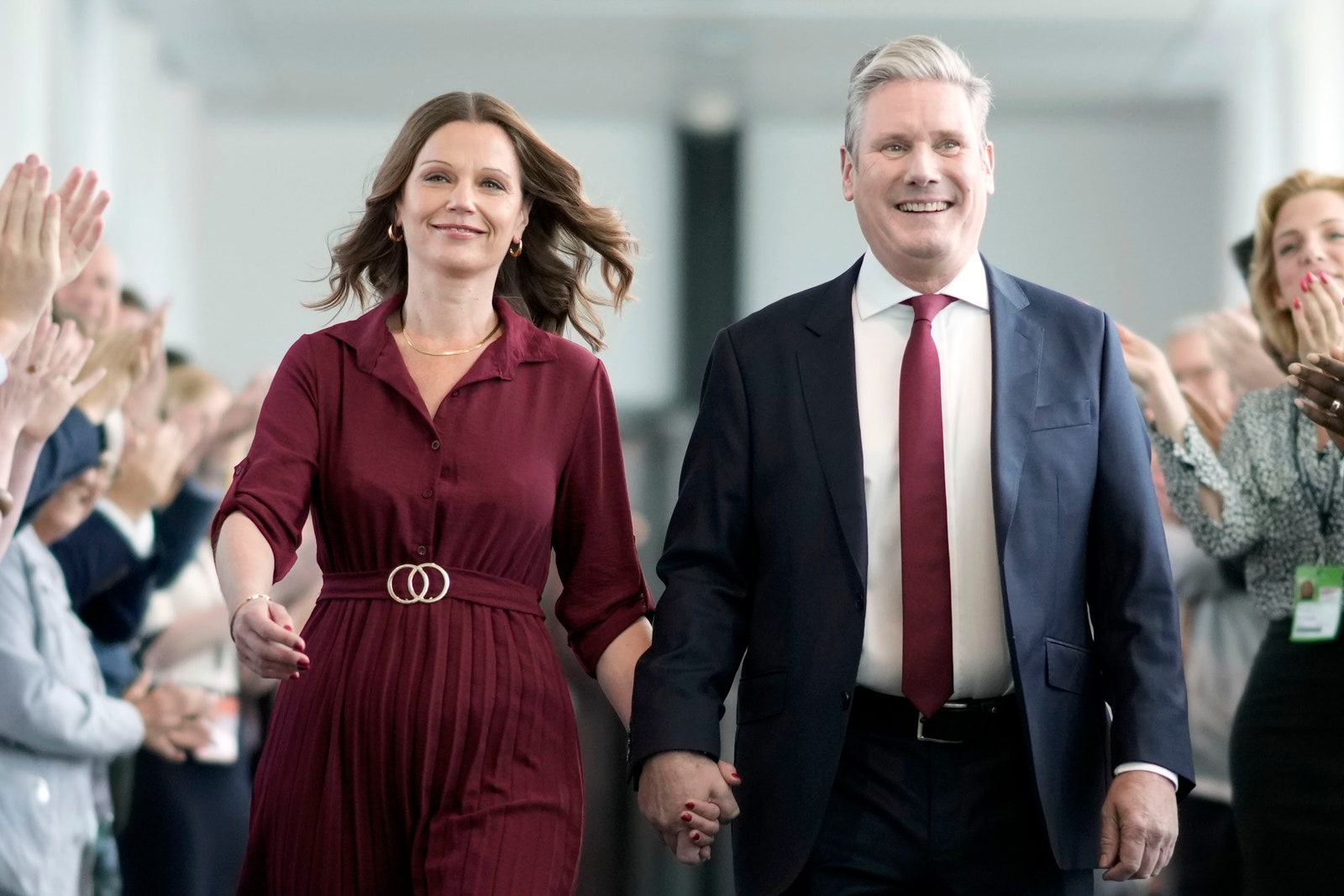 Victoria Starmer cùng chồng xuất hiện trước công chúng