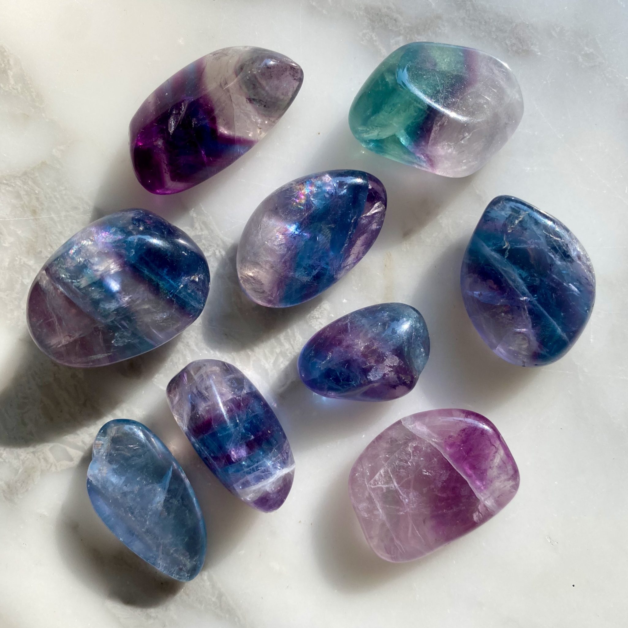 fluorite cầu vồng