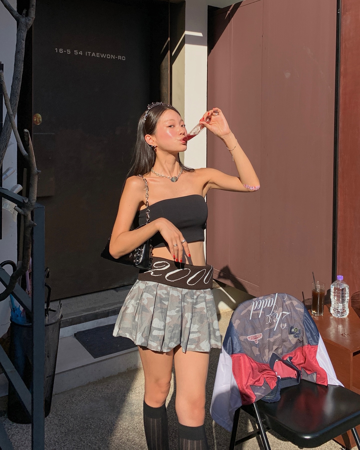 áo ống và chân váy