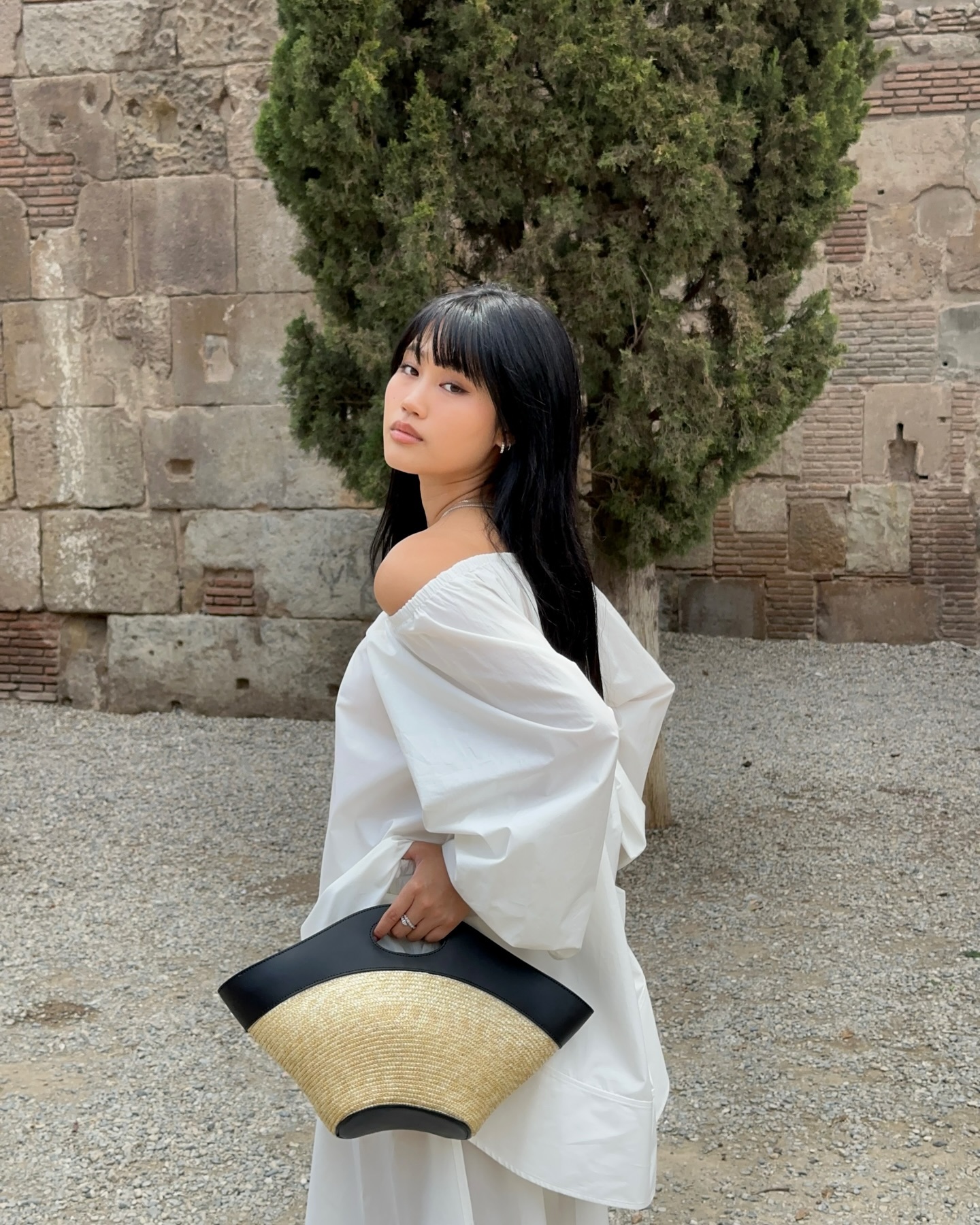 raffia bag