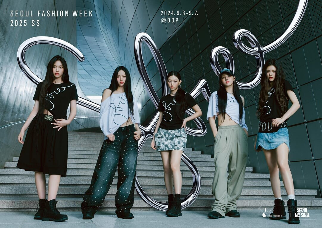 nhóm nhạc thần tượng newjeans tại seoul fashion week