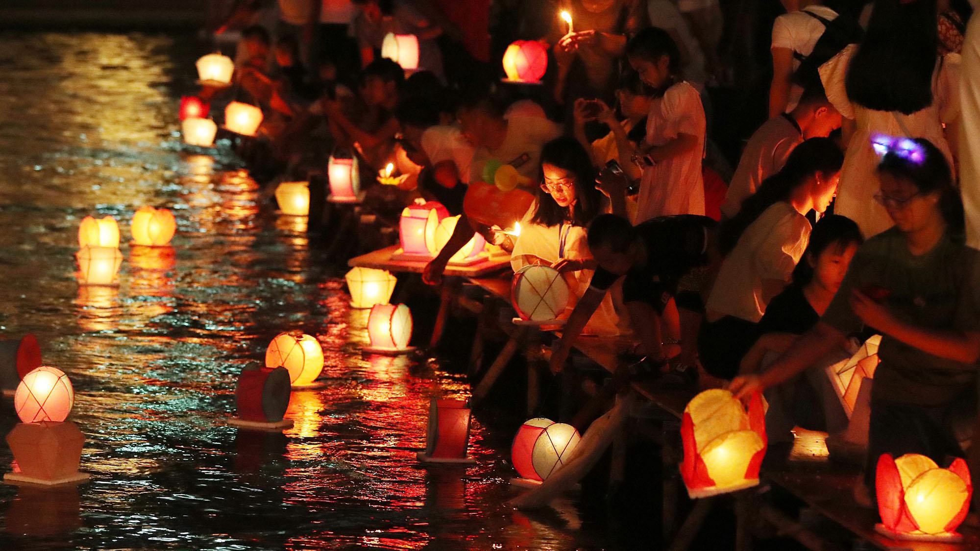 thả đèn ở trung quốc