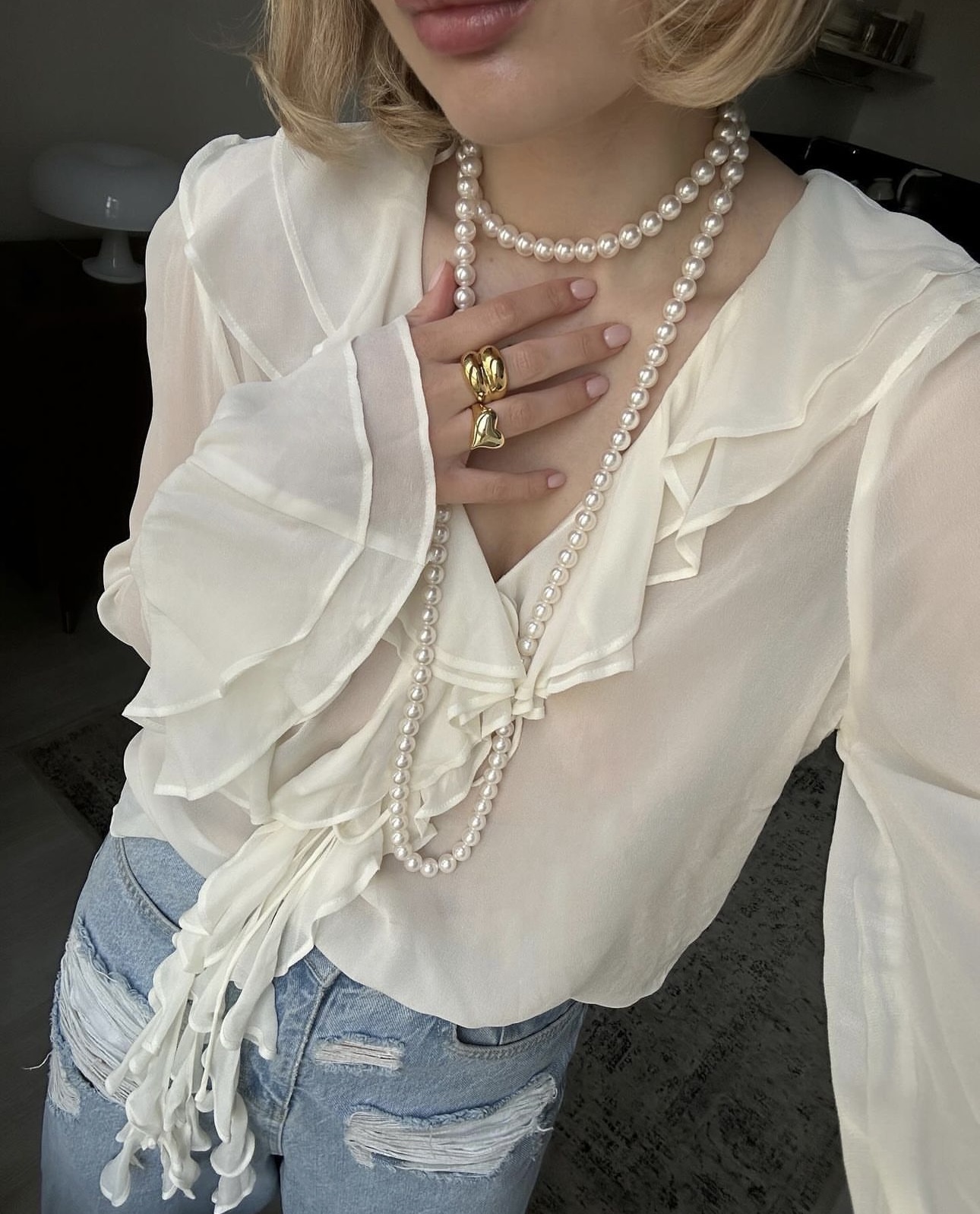 áo blouse 