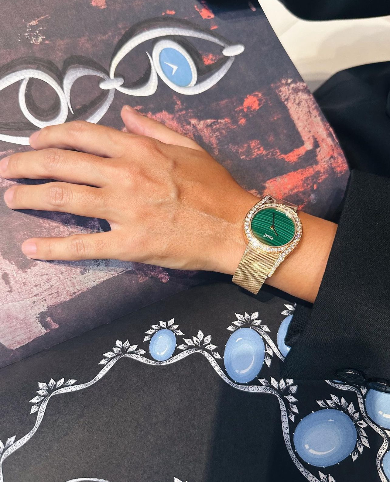 piaget limelight gala mặt emerald