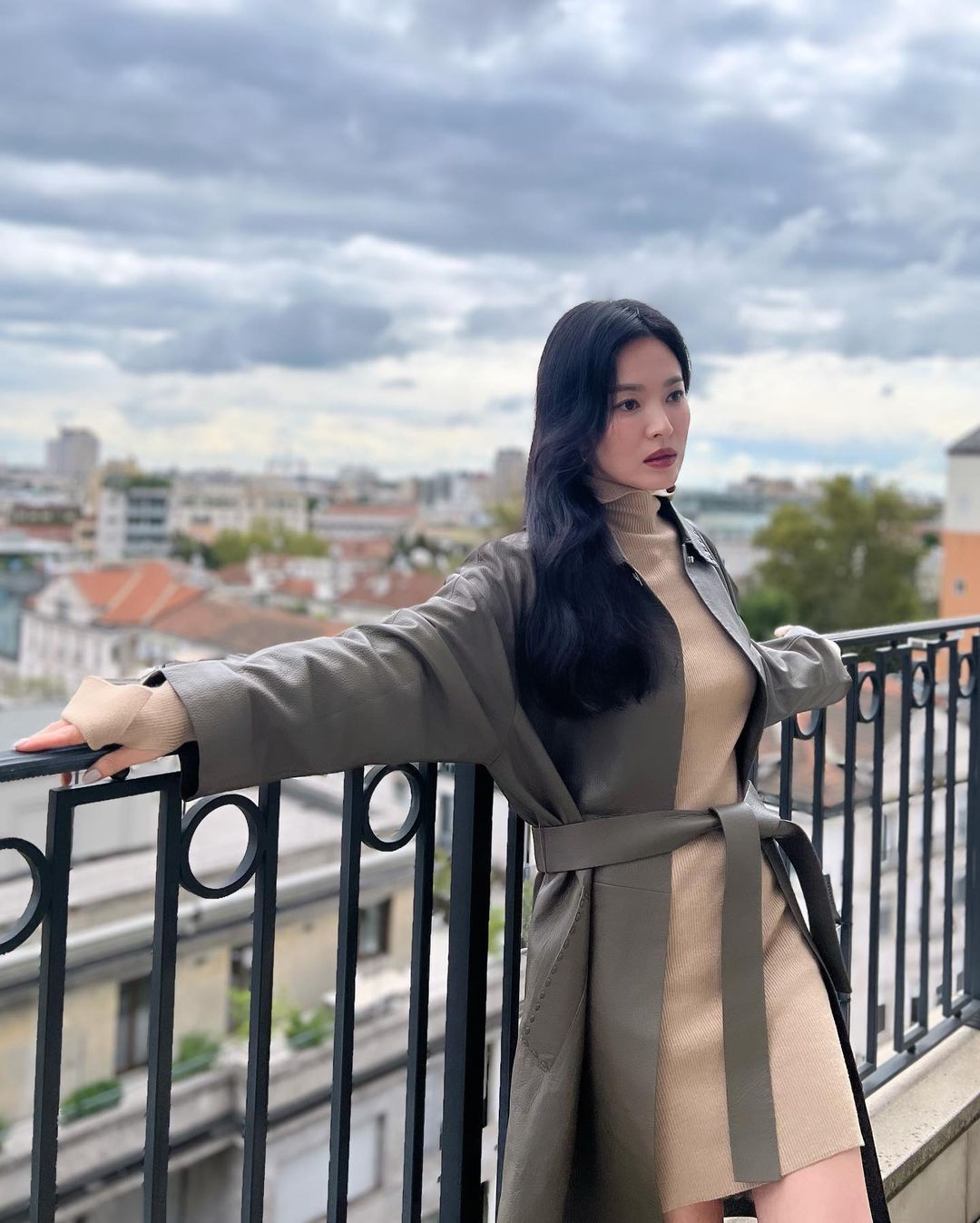 song hye kyo áo da