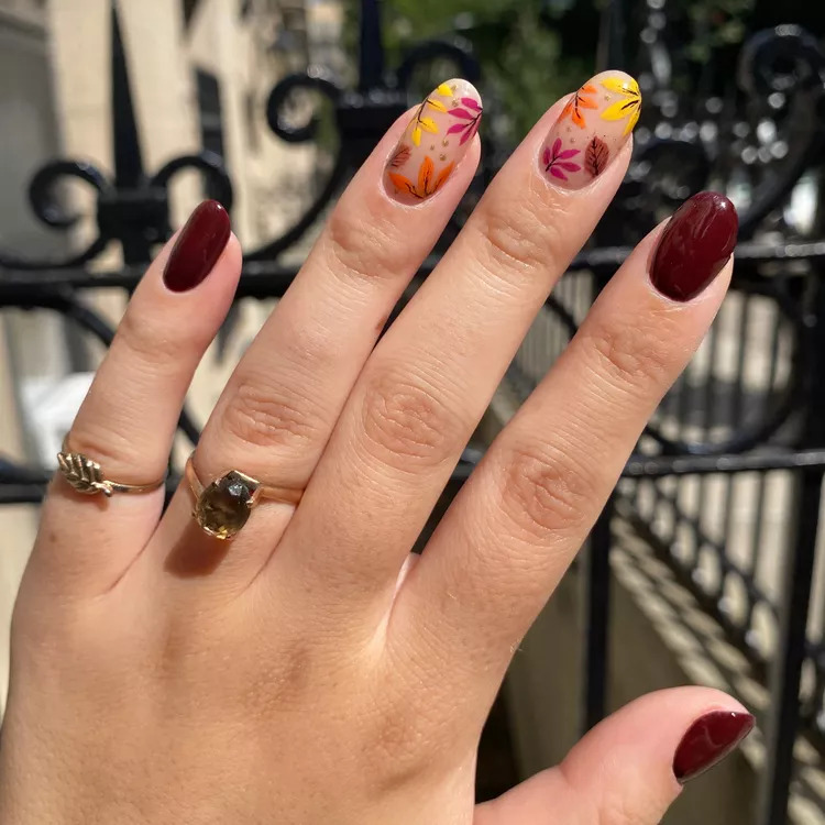 25 mẫu nail đẹp mùa Thu được yêu thích nhất năm 2024 | ELLE