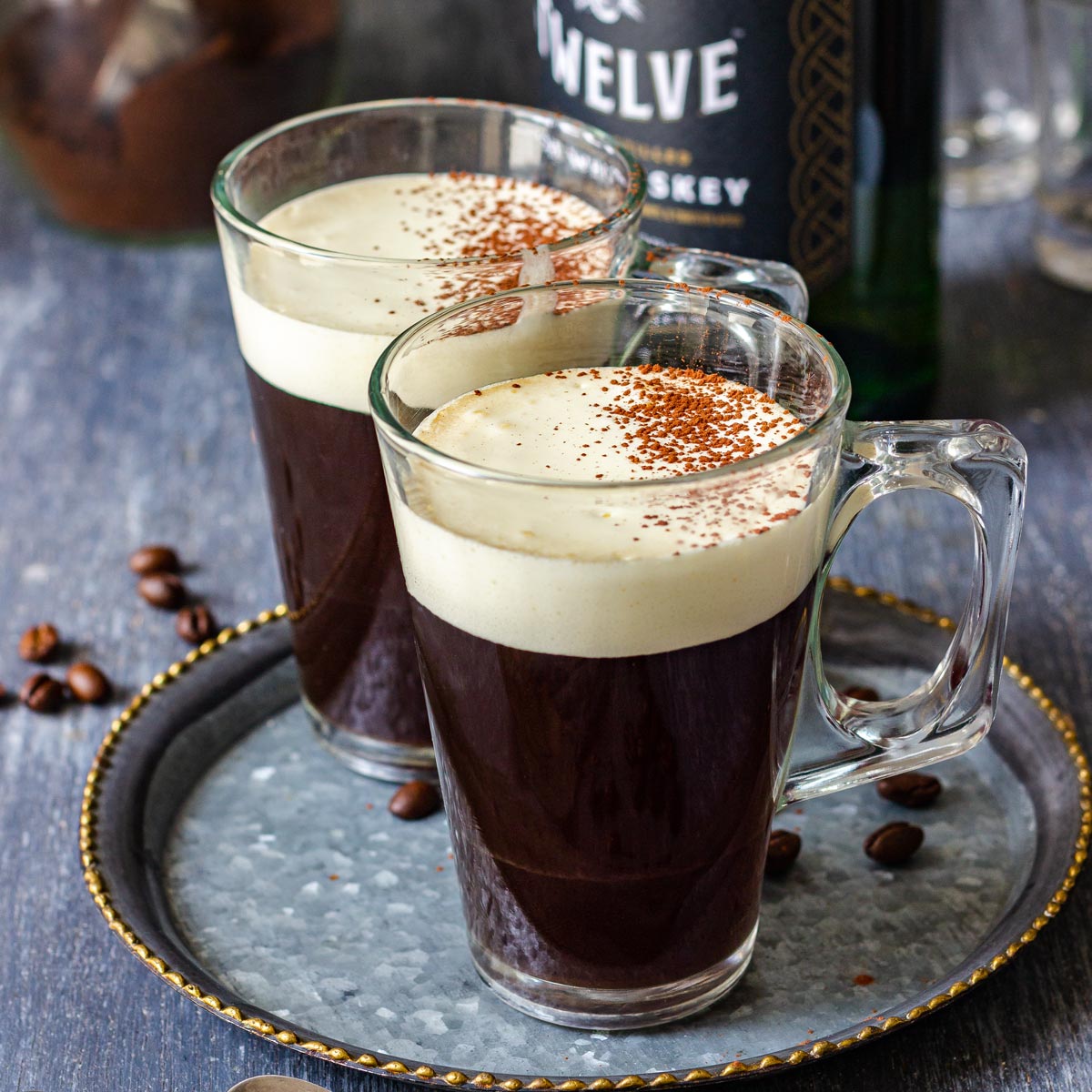 cocktail irish coffee nên uống vào mùa thu