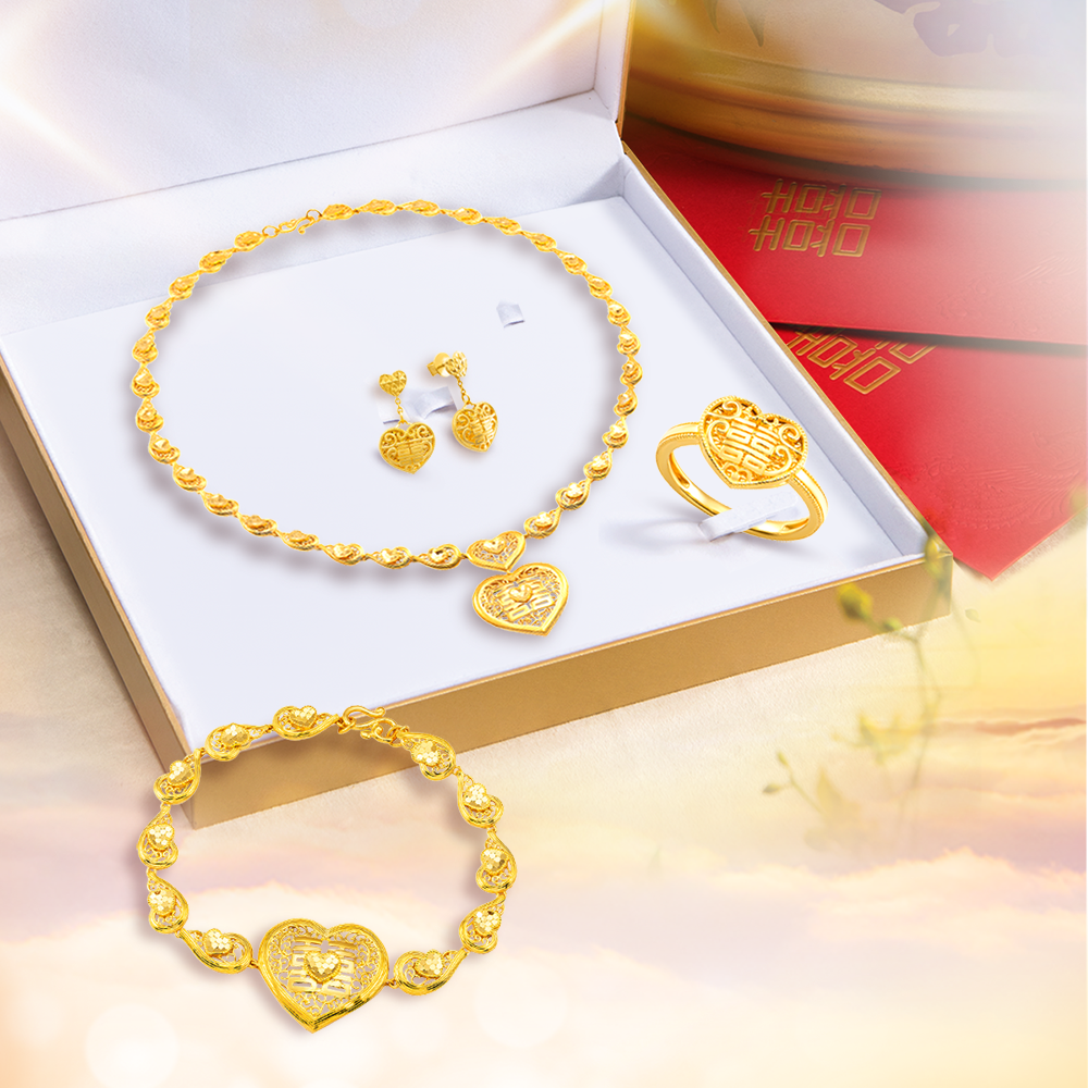 trang sức cưới PNJ vàng 24k