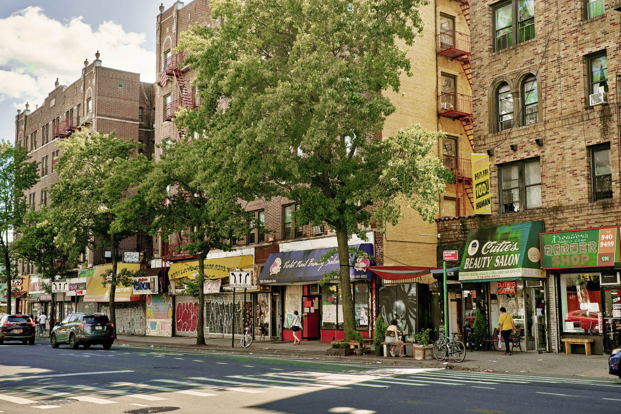 khu phố Flatbush tại New York