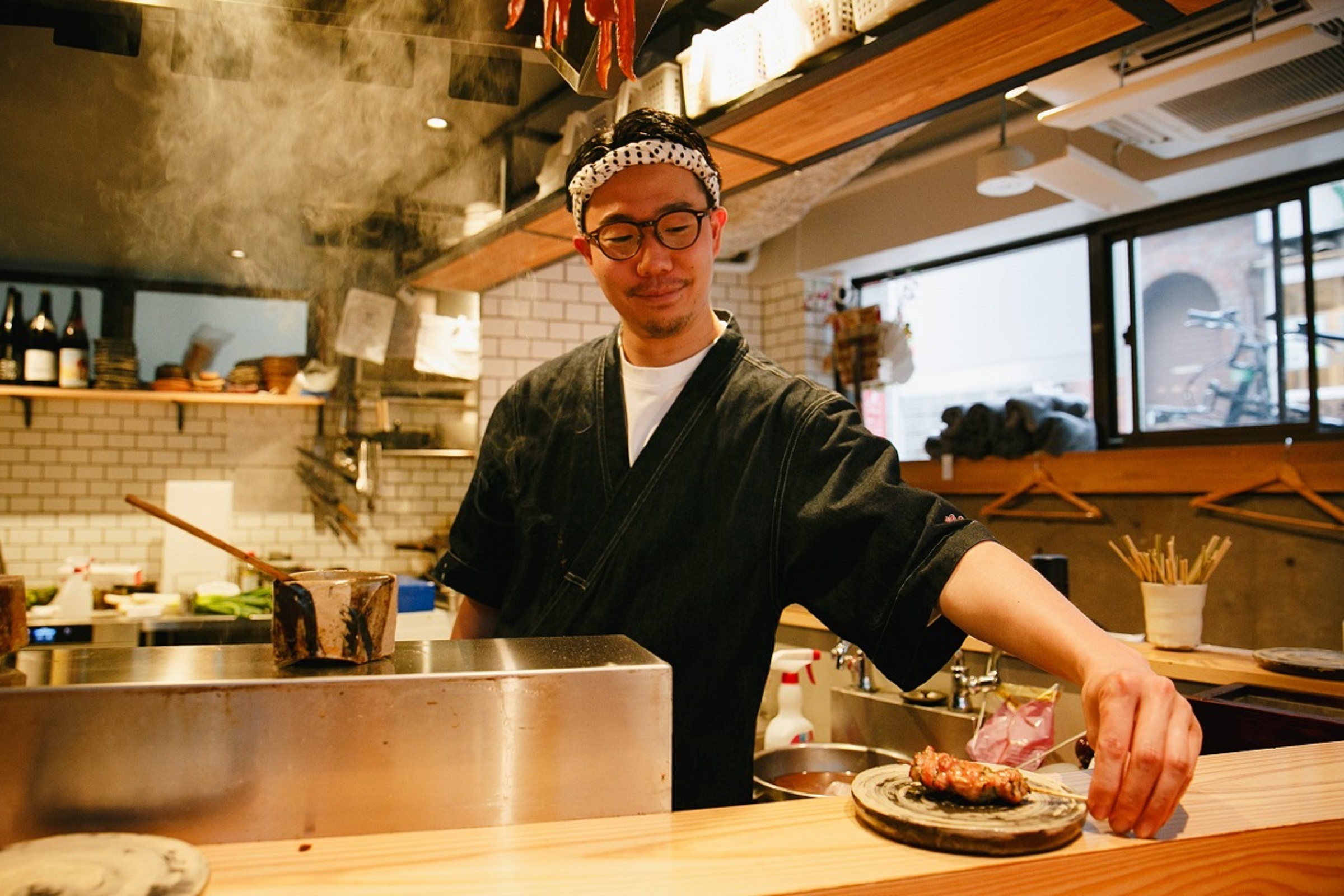 nhà hàng Yakitori Yaoya Hanare tại Gakugeidaigaku (Tokyo, Nhật Bản)