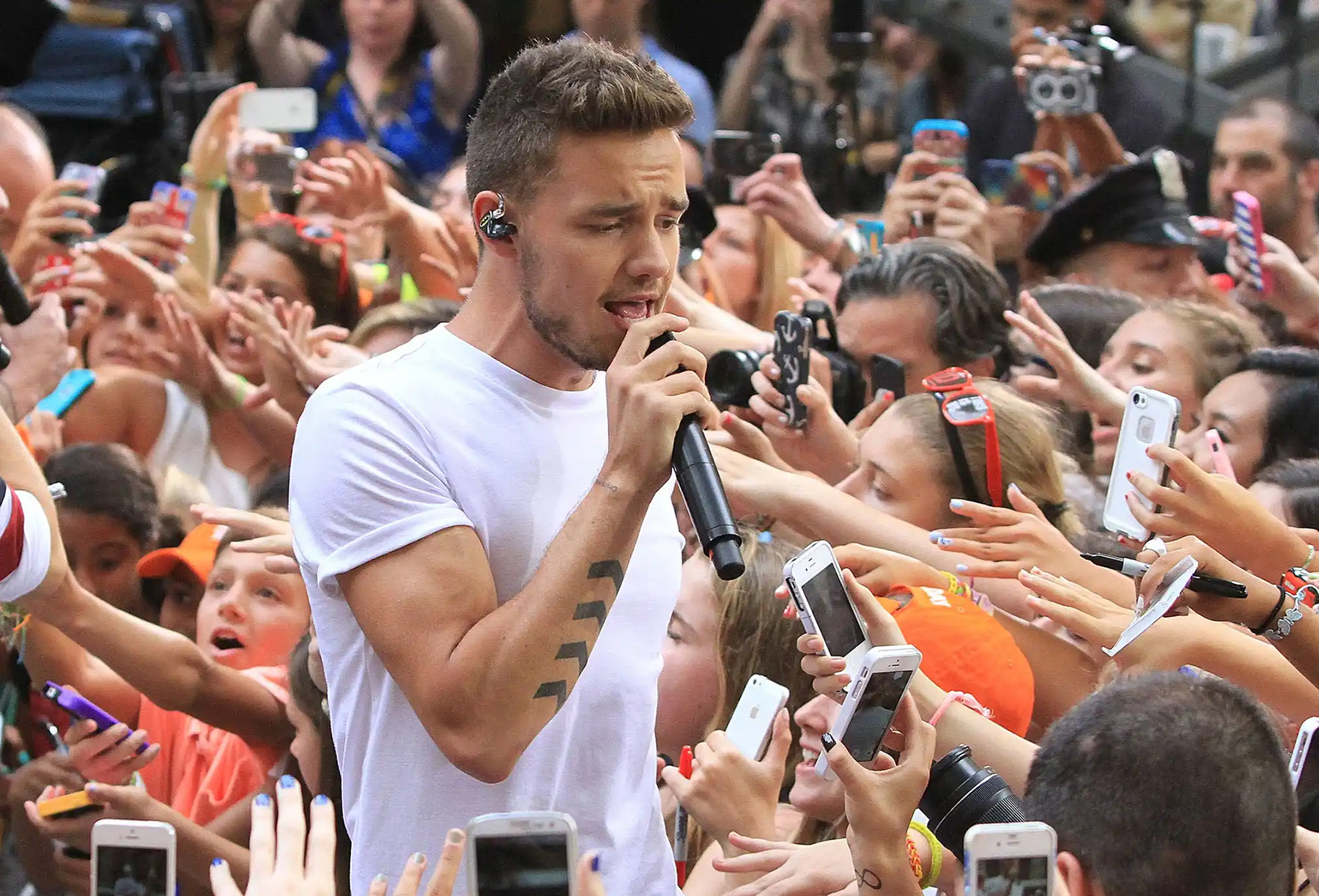 liam payne va nguoi ham mo