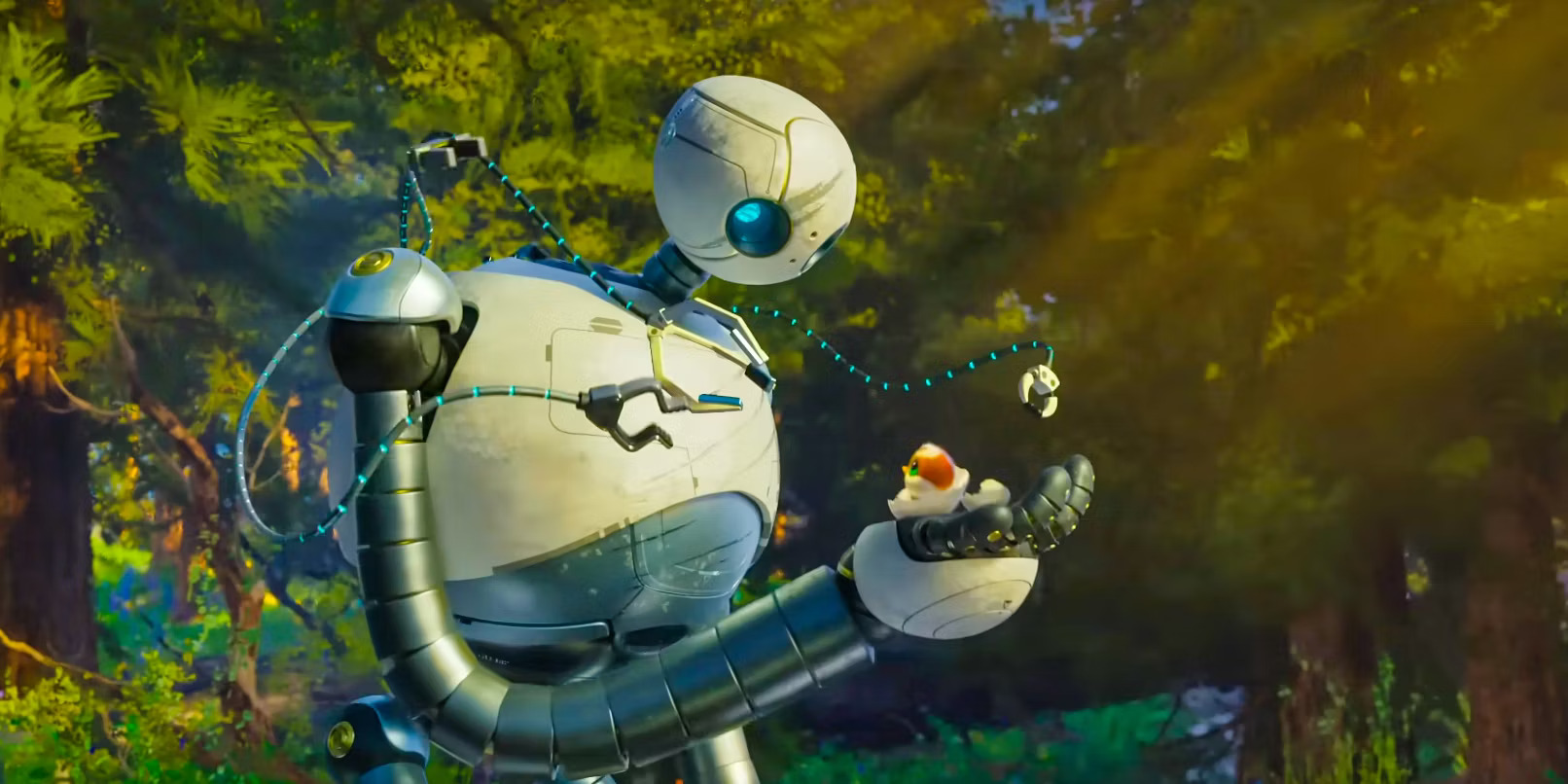 robot roz và ngỗng brightbill