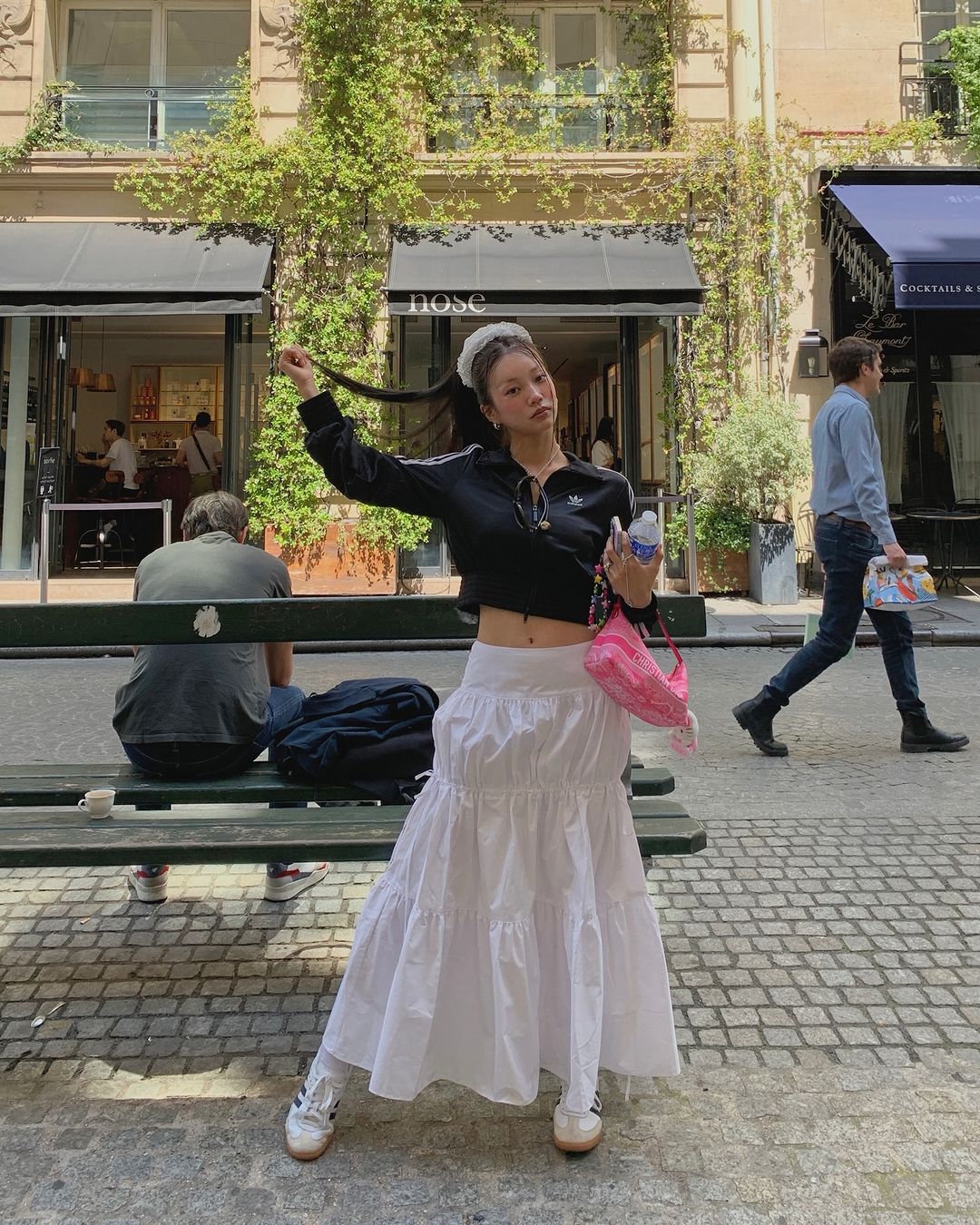 mulbada diện váy maxi