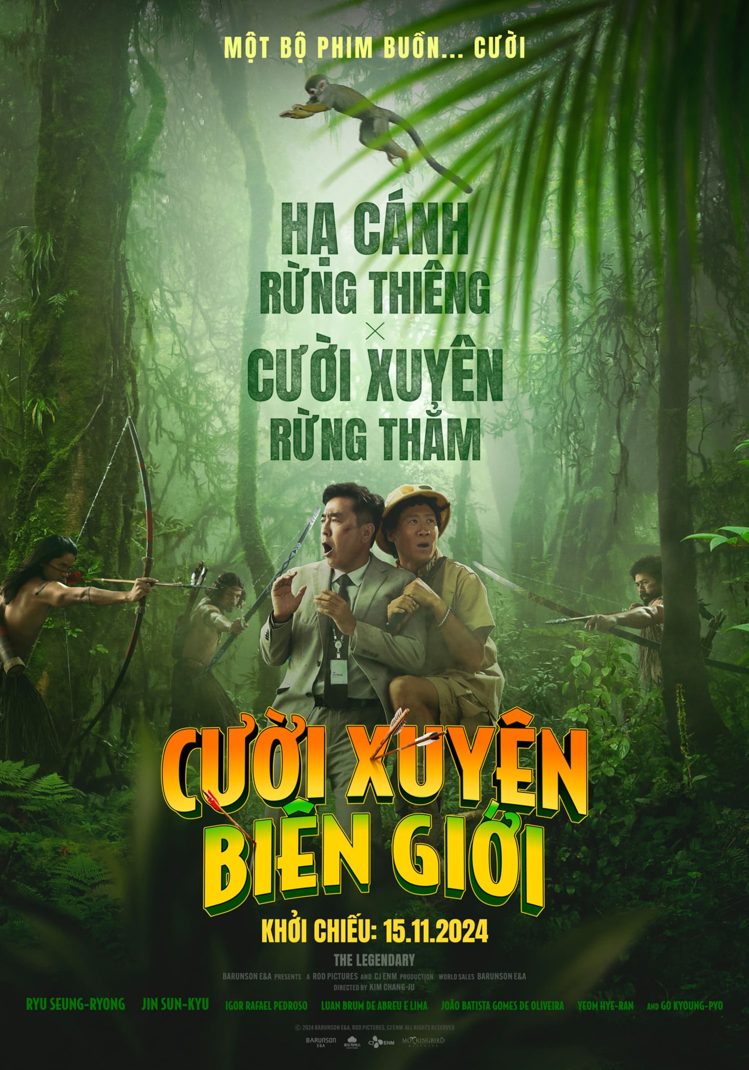 PHIM HÀN QUỐC CƯỜI XUYÊN BIÊN GIỚI POSTER