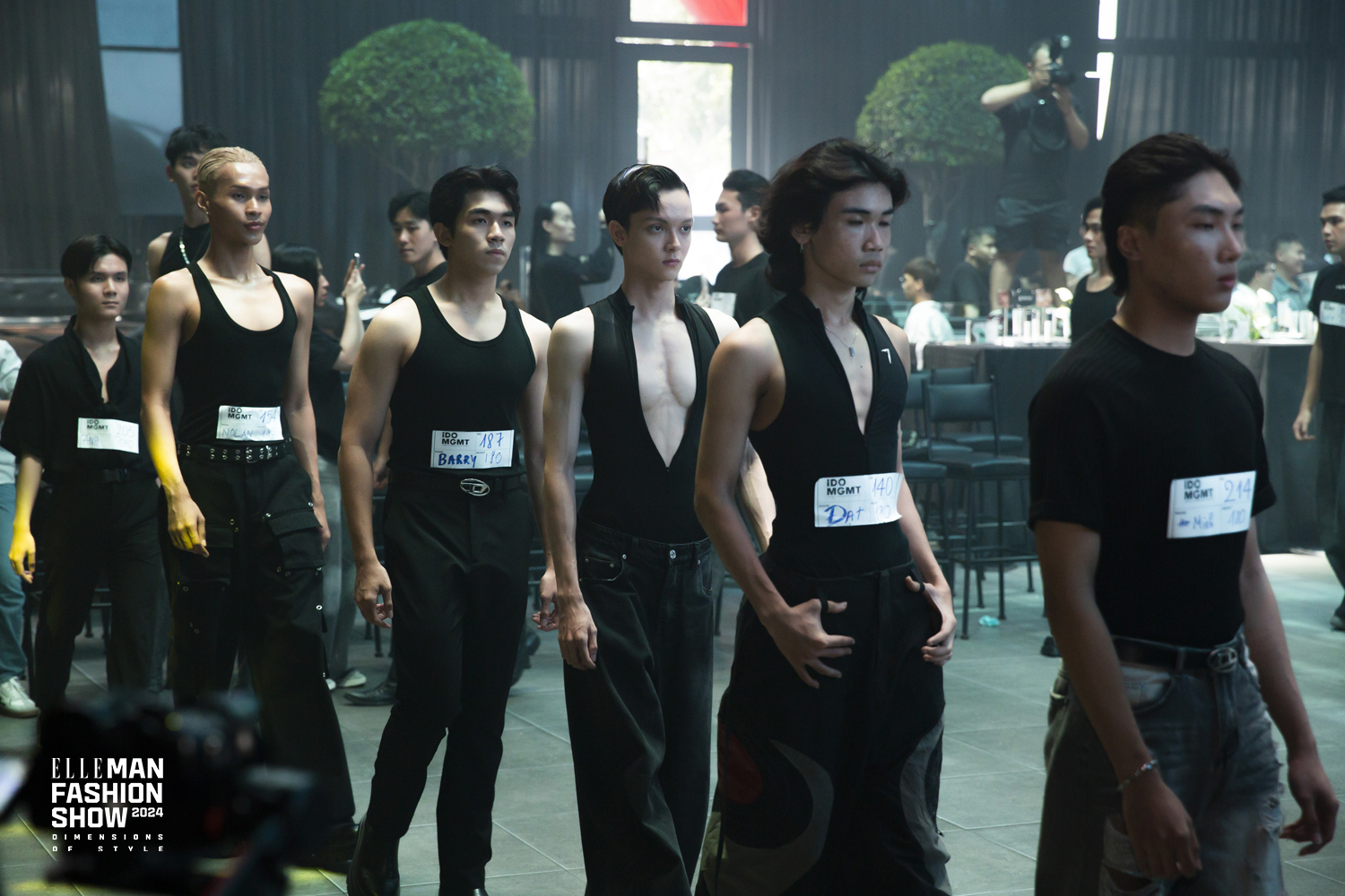 người mẫu nam elle man fashion show