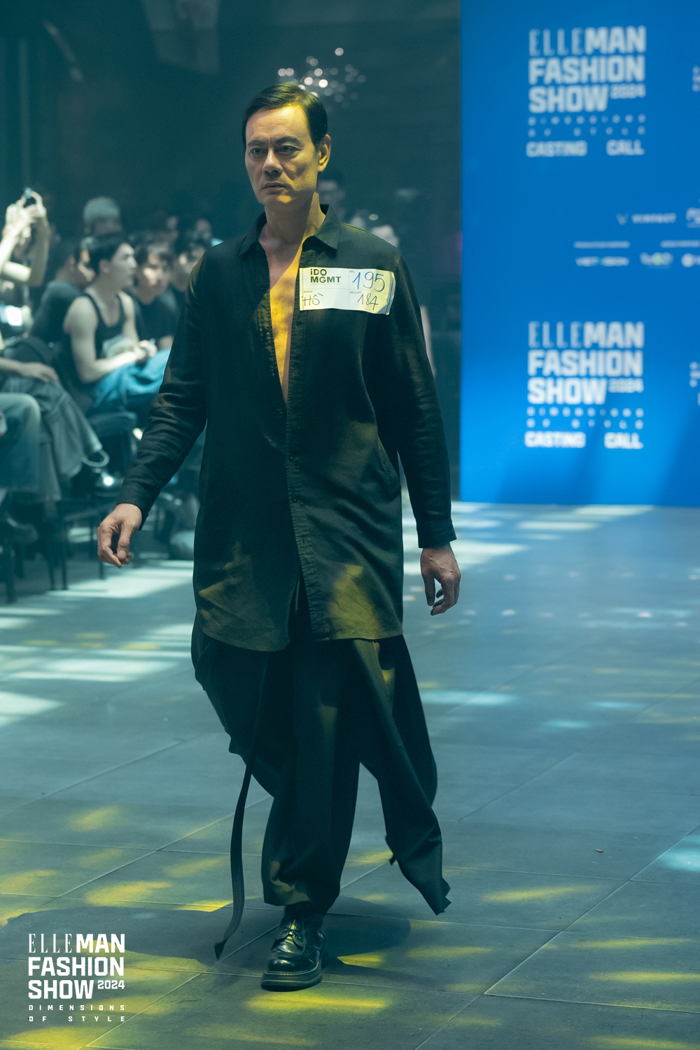 elle man fashion show mẫu nam