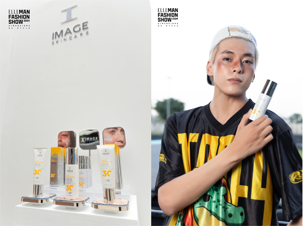 ELLEMAN Fashion Show 2024 - kem chống nắng Daily Prevention của IMAGE Skincare