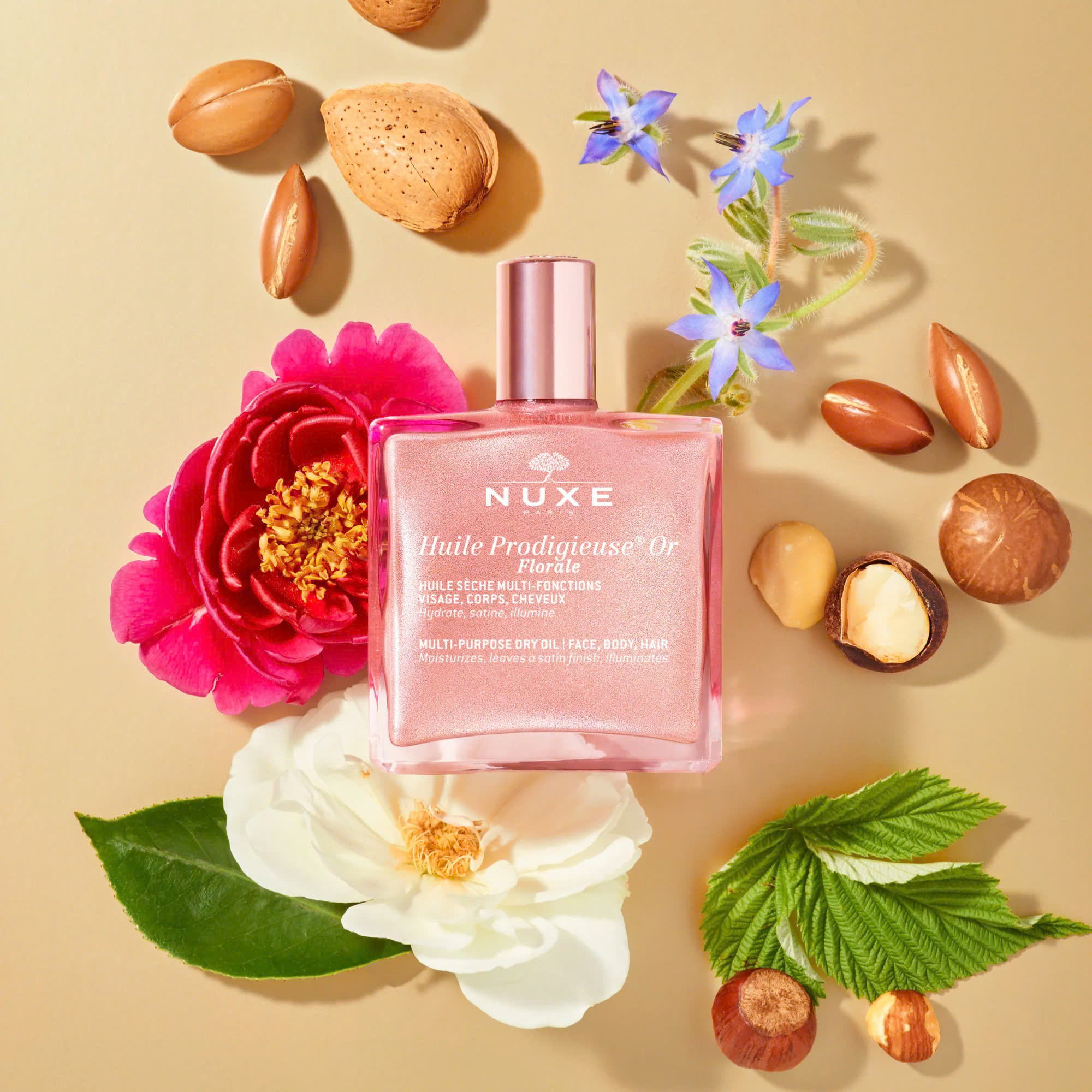 dầu dưỡng có nhũ NUXE Huile Prodigieuse Or Florale