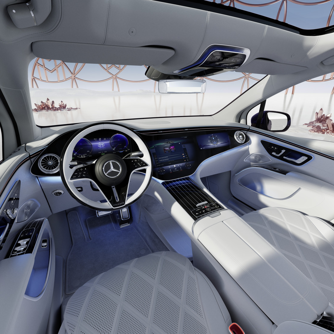BẢNG ĐIỀU KHIỂN MERCEDES MAYBACH EQS 680