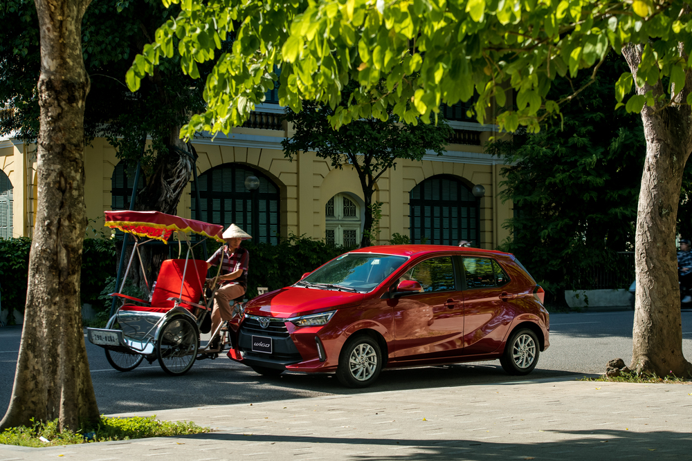 thiết kế xe Toyota Wigo